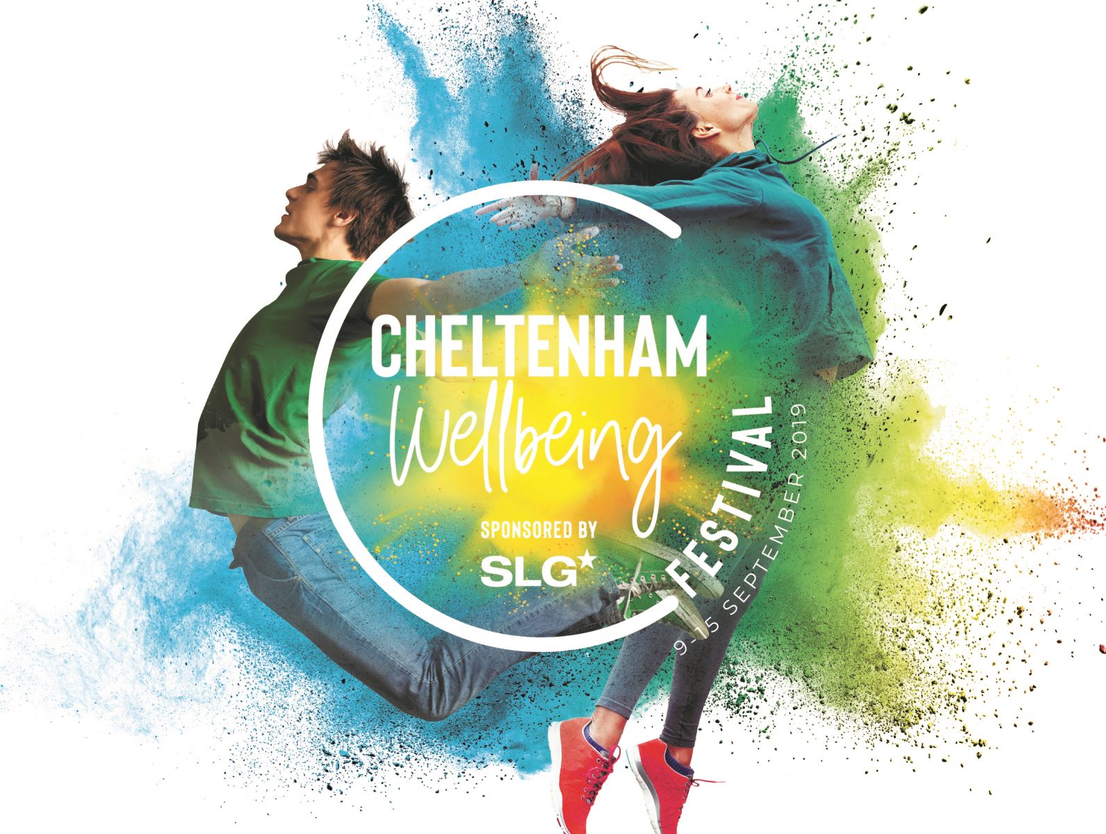 Cheltenham Wellbeing Festival promotional poster